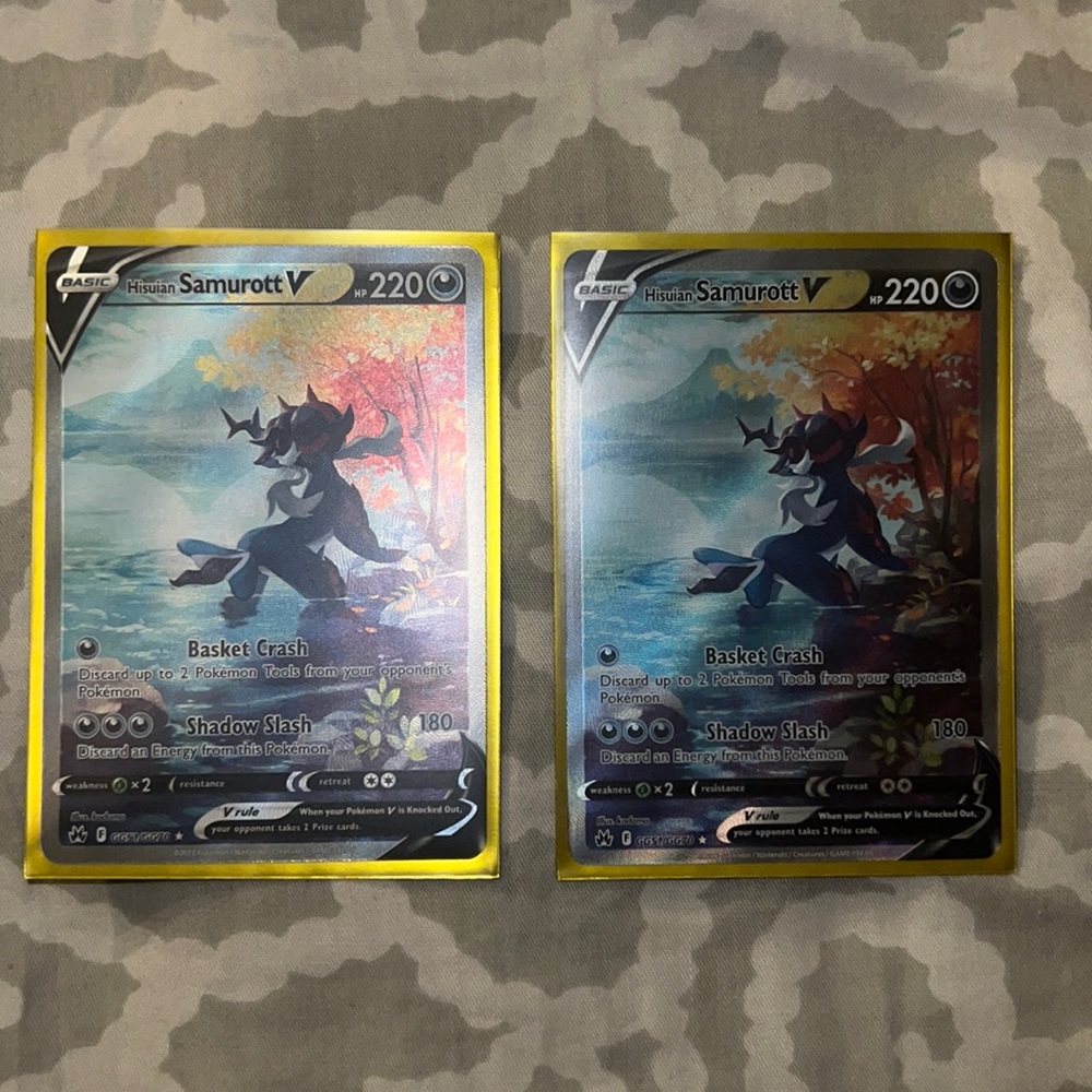 Hisuian Samurott V GG51/GG70 - Picture 1 of 1